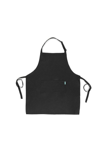 Moveevo "esonmus Unisex Önlük - Ayarlanabilir Boyun Askılı, 2 Cep, Mutfak Ve Servis İçin" Siyah