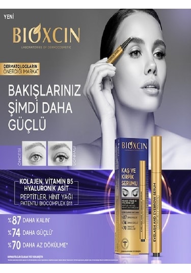 Bioxcin Kaş Kirpik Serumu 2 x 3 ML