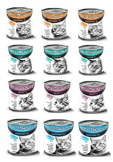Prosport Karışık Kedi Konservesi 400grx12 Adet