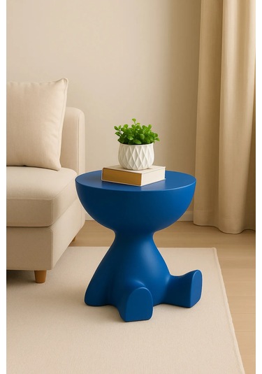 Tedy Yan Sehpa & Ayıcık Zigon Sehpa & Pinterest Sehpa Modeli - Mavi Mavi