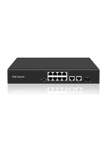 Freelınk Frl-8p2u1s 8 Port 10/100 Poe 2xuplink 1000m Ethernet 1xsfp Port 120w Poe Switch