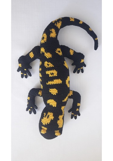 Amigurumi Semender Oyuncak-figür