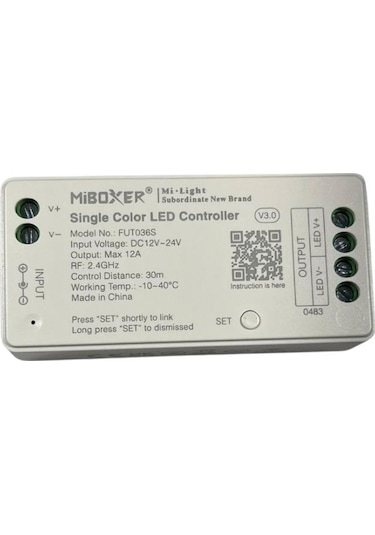12-24v Touch-dokunmatik Duvar Tipi Led Dimmer Çok Renkli