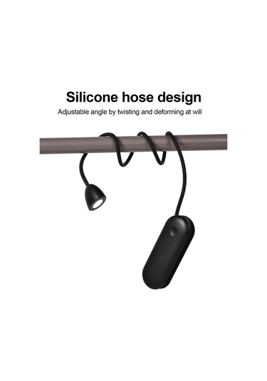 Yunboo Yakala Boyun Led Okuma Lambası - Sarı/soğuk Beyaz/ıslak Beyaz Işık, 3 Seviye Parlaklık, 1800mah Pil, Pembe Diğer