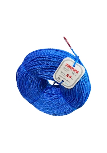 Marmara Ambalaj İpi 2,5mm 200 Metre Urgan Mavi