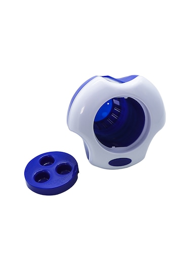 Dofolink Mavi Beyaz Yüzgeçli Havuz Termometreli Kimyasallı Dağıtıcı Kutusu - Pvc Malzeme, Kolay Kullanım, Tüm Havuzlar İçin Temizlik Tableti Yok Çok Renkli