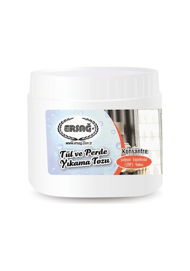 Ersağ Tül ve Perde Yıkama Tozu 500 G
