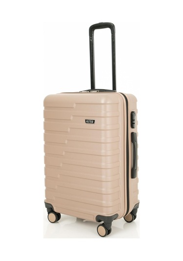 Polo Abs Kabin Orta Ve Büyük Boy Gold 3'lü Valiz Seti Gold