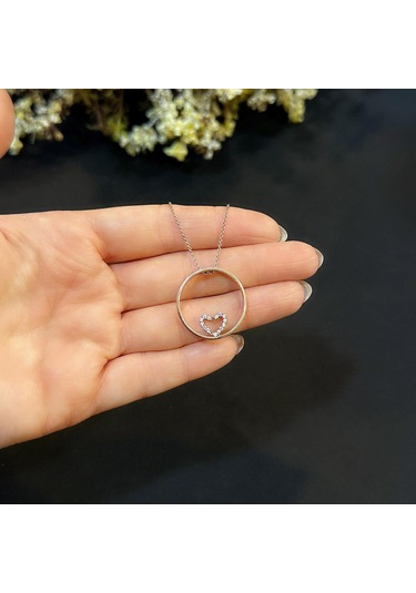 Stela Kalp Gümüş Kolye