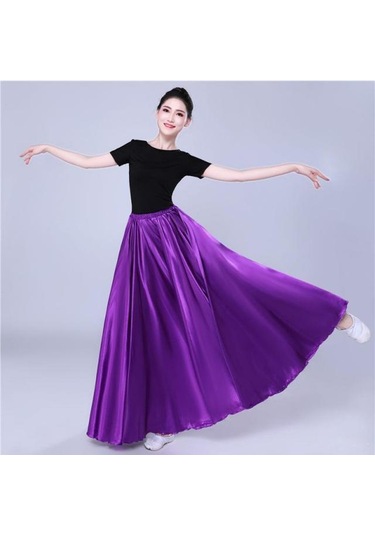 Mor 360 Derece Saten Etek Oryantal Dans Kadın Çingene Uzun Etekler Dansçı Uygulama Giyim Çeşitli Katı Mor Altın Dans Eteği Mor Mor 360 Derece Saten Etek Oryantal Dans Kadın Çingene Uzun Etekler Dansçı Uygulama Giyim Çeşitli Katı Mor Altın Dans Eteği Mor