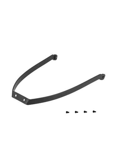 Xiaomi Elektrikli Scooter İçin 4 Pro Anti-sıçrama Abs Arka Çamurluk + Metal Destek Braketi