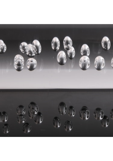 Led Işık Rgb Vites Topuzu Çubuk Kristal Şeffaf Kabarcık-10cm K16231-5 Diğer