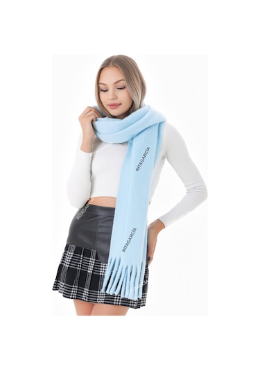 Ritagarcia Premium Soft Buklet Atkı Bebe Mavisi