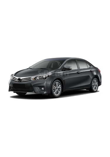 Toyota Corolla Uyumlu Krom Cam Çıtası 4 Parça 2013-2018 Paslanmaz Çelik