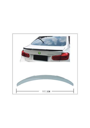 Bmw F30 Lcı Bagaj Spoyleri, M4 Style, B A51192349677