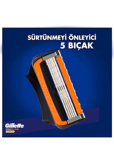 Gillette Fusion Proglide Power Yedek Başlık 8'li