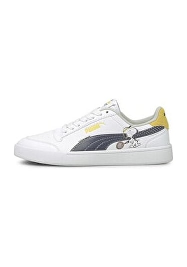 Puma X Peanuts Shuffle Kadın Ayakkabı Beyaz 37573901 B-125 001