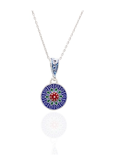 Midyat Nurtaş Gümüş Mardin Hasırı 925 Ayar Gümüş Kolye 201022000