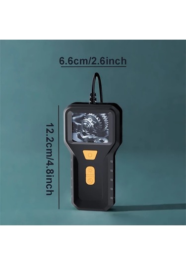 Xuweiwei Endoscope 2m 7874inch Yüksek Çözünürlüklü Kamera 8 Parlak Led Aydınlatma Karanlık Ortamlarda Net Görüntü Esnek Kontrol