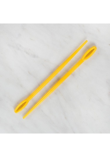 Loren 2 Li Plastik Sarı Yün İğnesi