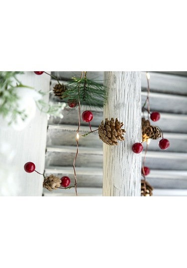 Maoyaya Noel Işık Zinciri, 2m 20 Led, Pil İle Çalışan Dekoratif Aydınlatma Diğer