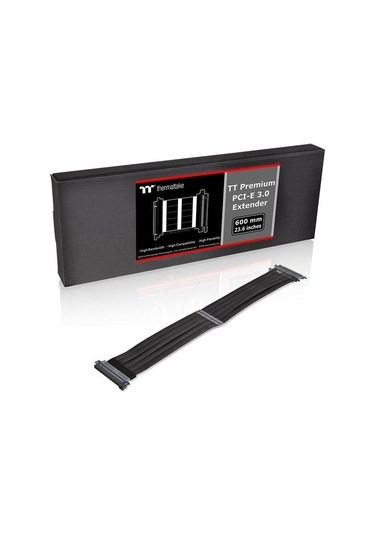 Thermaltake PCI E 3 0 X16 600 MM Riser Kablo Ac 050 Co1Otn C1