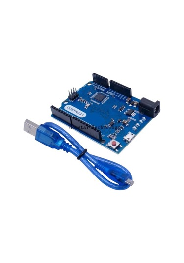 Usab Kablosu İle R3 Mikrodenetleme Geliştirme Kurulu Atmega32u4 Resmi Sürüm