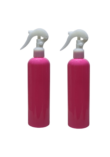 Paradise 2 Adet 400 Ml Trgr Sprey Kapaklı Boş Pet Şişe Pembe