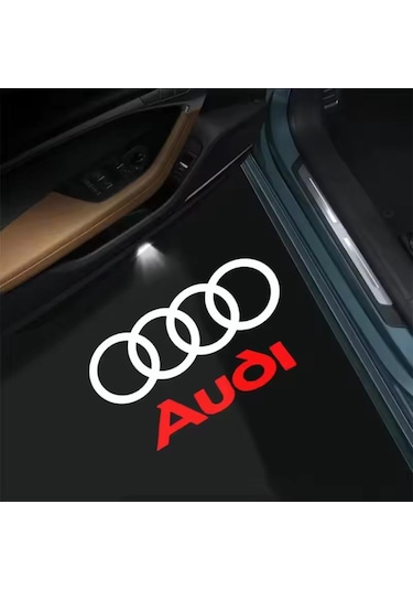 Led Kapı Altı Aydınlatma Audi Uyumlu Logo Yansıtma A1 A3 A4 A5 A6