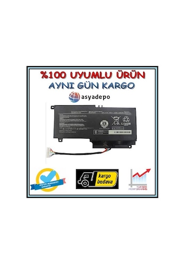 Asya.Depo Toshiba Uyumlu Satellite L50-A-1Ff Batarya Pil
