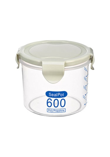 Yaleker Hava Geçirmez Pp Gıda Saklama Kabı - Kuru Gıda, Tahıl Ve Kahve Depolama Yeşil