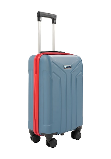 Cotpoly Home Petra Lüx Abs Kabin Boy Valiz 55 Cm Mavi Kırmızı