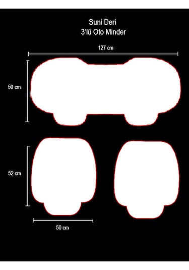 Range Rover Evoque 2019 Ve Sonrası Ön Ve Arka Takım Koltuk Minderi Siyah Deri Siyah Dikis