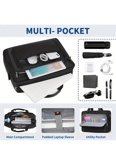 Xuweiwei Newhey 17.3 Inch Laptop Sırt Çantası Erkekler İçin Seyahat Ve İş Bilgisayar Çantası Siyah "value":"mavi"