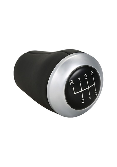 Fortunelane Mazda 3/5/6/cx-7/mx-5 03-17 6 Vites Man. Vites Kolu - Kolay Montaj, Dayanıklı Abs+pvc+pu, Siyah Siyah