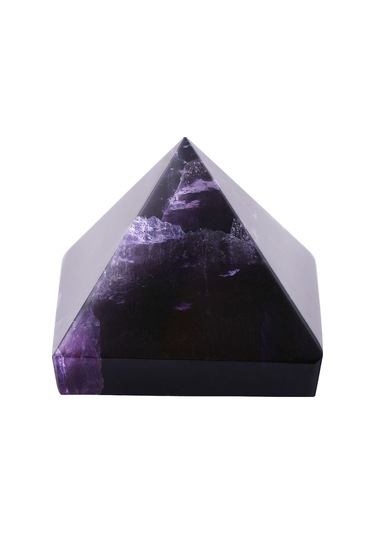 Kangvka 3cm Doğal Ametist Piramit: Ev Dekorasyonu, Hediye Ve Kağıt Ağırlığı - Kutsal Ve Faydalı Kristal
