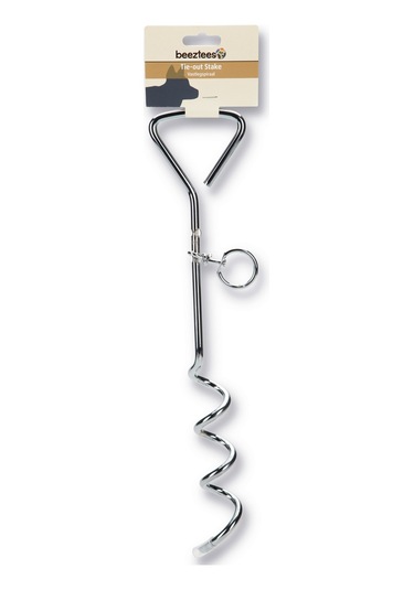 Beeztees Köpek Ve Kedi Bahçe Bağlama Kancası, 27kg'ye Kadar, 41x0,8cm