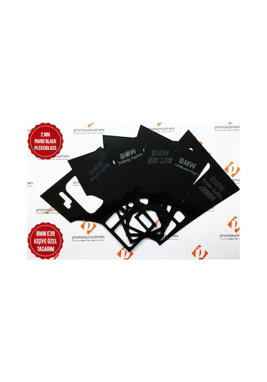 Bmw E39 - E34 Vites Konsolu Kişiye Özel Pıano Black Pleksi Oto