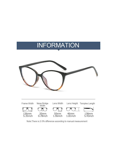 Siyah Moda Görüş Bakımı Pc Anti-uv Mavi Işınlar Gözlük Gözlük Bilgisayar Gözlükleri Gözlük