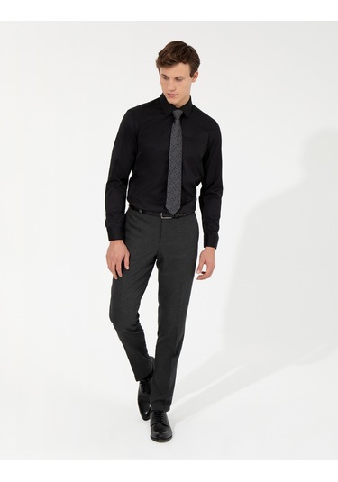 Pierre Cardin Erkek Siyah Gömlek Basic 50258931-vr046 Siyah