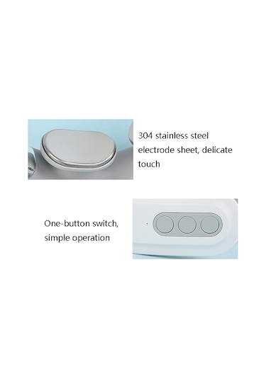 H62 Akıllı Nabız Çok Fonksiyonlu Boyun Aleti Şarj Boyun Masaj Cihazı Çok Renkli