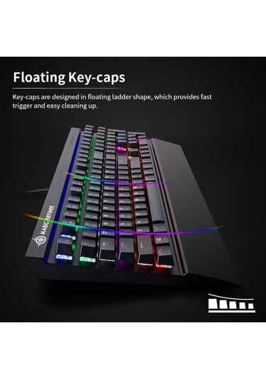 Carrier Magic Refiner Mk15 Oyun Mekanik Klavyesi 108 Tuş N Tuş