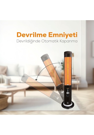 Ufo Therapy Smart 2300 W Mobil Uyumlu Kule Tipi Isıtıcı