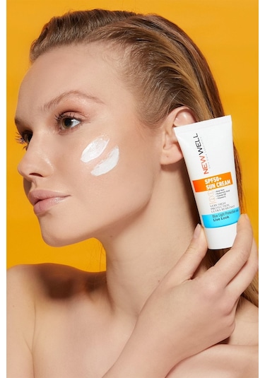 New Well Yüksek Koruma Spf 50+ Aloe Vera Güneş Kremi 50 ML