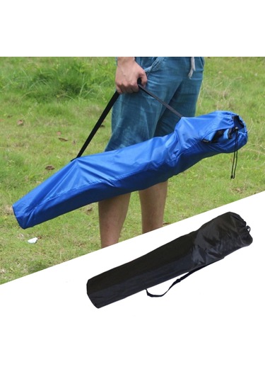 Homyl Açık Yürüyüş Piknik Için Kamp Sandalye Çanta Siyah Siyah Çok Renkli