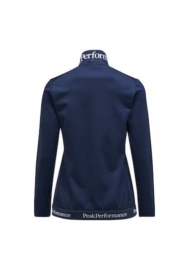 Peak Performance Peak Performance Kadın Fleece Polar Rider Tech Lacivert Fermuarlı Mavi Lacivert