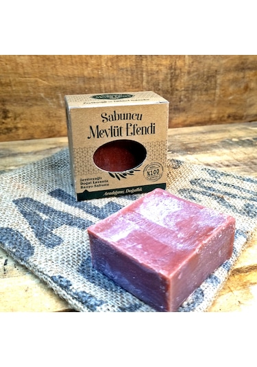 Sabuncu Mevlüt Efendi Zeytinyağlı Doğal Lavanta Banyo Sabunu 100 G