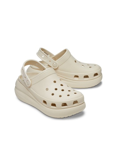 Crocs 207521-2y2 Classic Crush Clog Terlik Krem
