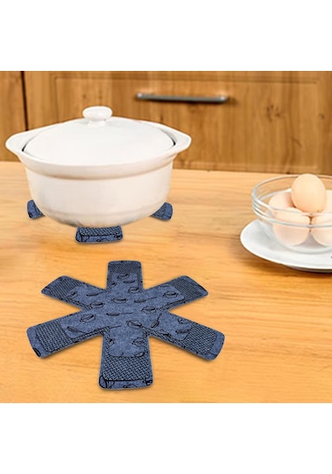 Suntek Magideal 12 Adet Kaymaz Ped Pot Tava Koruyucular Yapışmaz A-gri