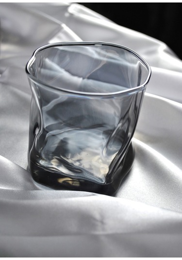 Hologramlı Viski Kokteyl Bardağı Kadehi Pinterest Meşrubat Bardak- 2'li 280 Ml Siyah